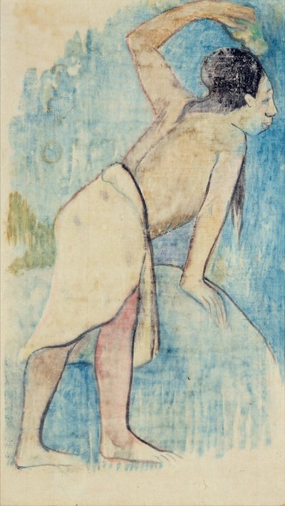 Tahitian, 1893 by Paul Gauguin